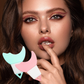 Multifunctional and reusable tool for eye makeup