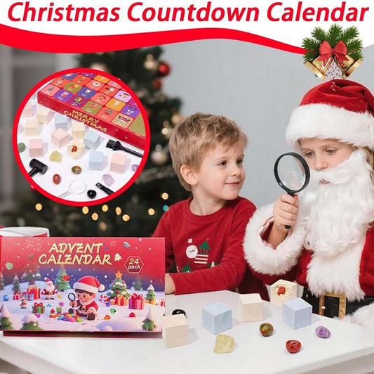 🎁🔥24-Day Geology Discovery Advent Calendar Kit